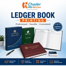 Ledger Book Design & Print